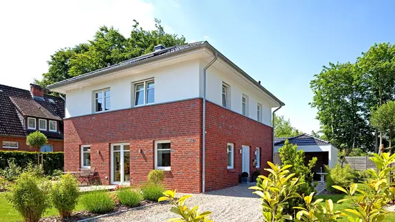 Haus Meinke | Attraktive Akzente in der Fassade.